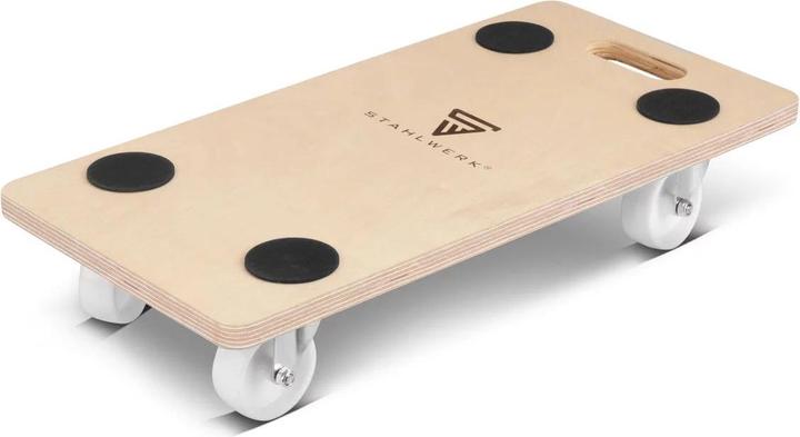 Stahlwerk Rollwagen bis 250 kg 58x29 cm Rollbrett Transportroller Transportwagen (250 kg)