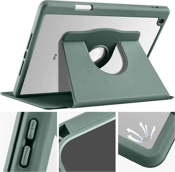 Produktbild Cover-Discount iPad 10.2 - 360-Grad Hülle grün (Apple iPad 2019 (7. Gen), Apple iPad 2020 (8. Gen), Apple iPad 2021 (9. Gen))