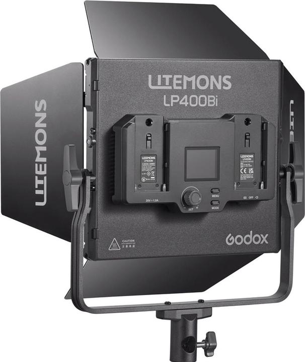Actual product image Godox LP400BI Black Litemons Bi Color LED Panel Light 40WS