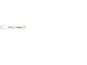 Produktbild Okuma Norwegian Snap Swivel Size 8 Brass - 8pcs
