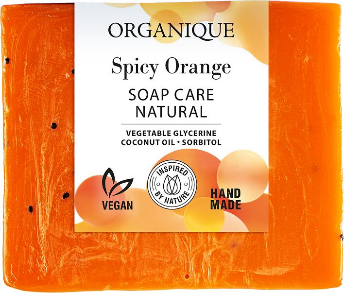Organique Orange 100 g spicy cube soap - Organque (Hard soap, 100 g)