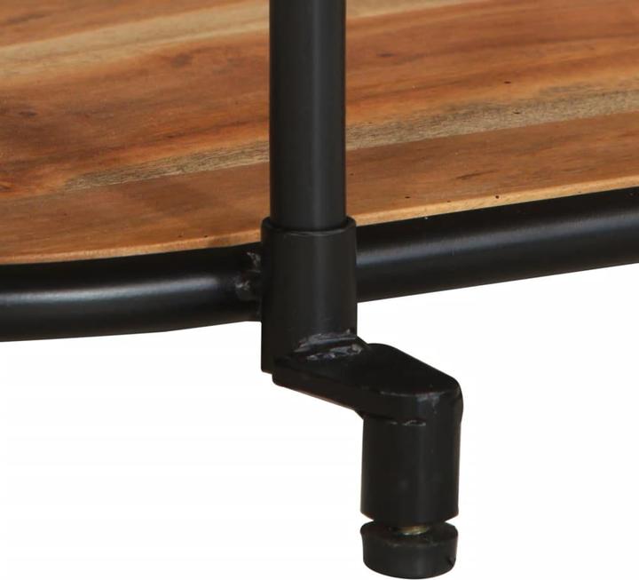 Immagine prodotto vidaXL Mobile TV Mobile TV basso Tavolo TV in legno massiccio di acacia (100 x 42 x 40 cm)