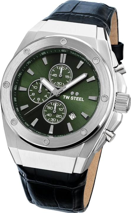 Produktbild TW-Steel CE4101 CEO Tech Chronograph Herrenuhr 44mm 10ATM (Chronograph, 44 mm)
