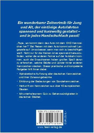 Produktbild Das grosse AvD Auokennzeichen-Buch (Deutsch, Alexandra Steiner, 2018)