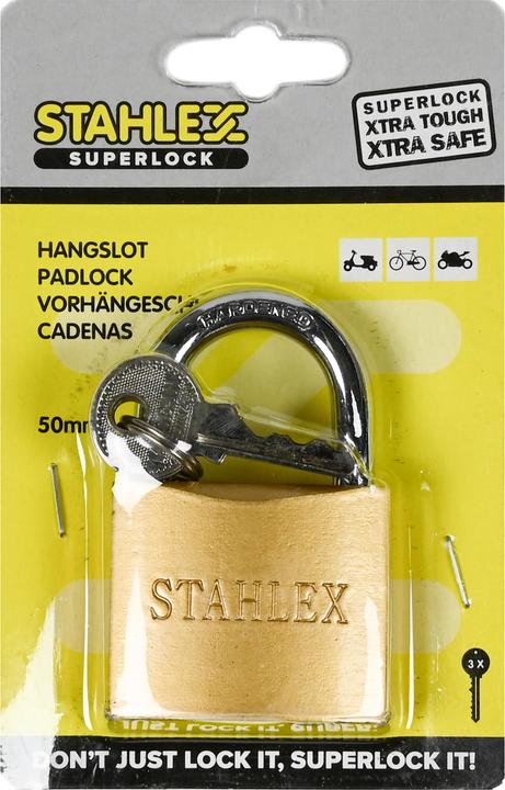 Actual product image Stahlex Padlock 50 mm
