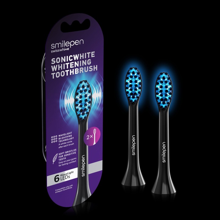 Image du produit SmilePen SonicWhite 6 LED Ersatzbürstenköpfe (2 x)