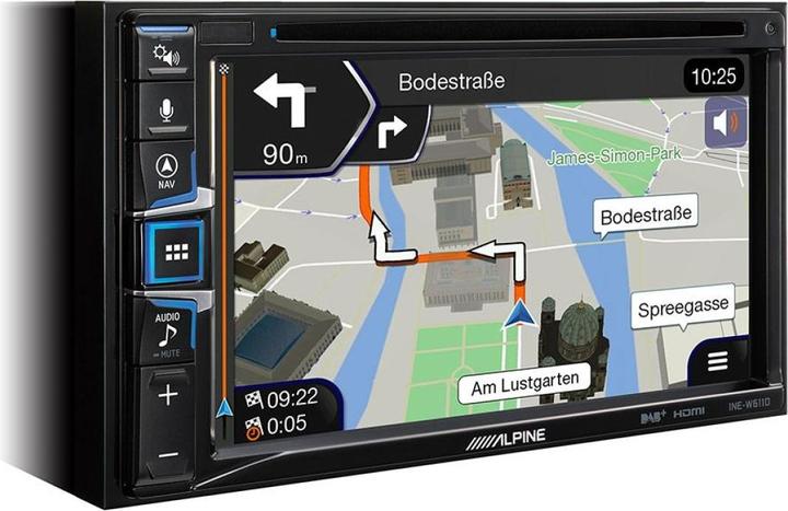 Alpine Advanced Autoradio Navi-Station INE-W611DC DAB+, 2-DIN "Camper-Version" (Auto Android, Apple Carplay)