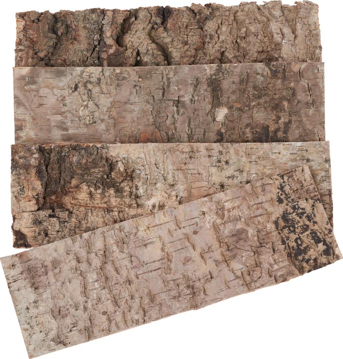 Actual product image VBS Tree bark, approx. 28x9cm, 4 pieces