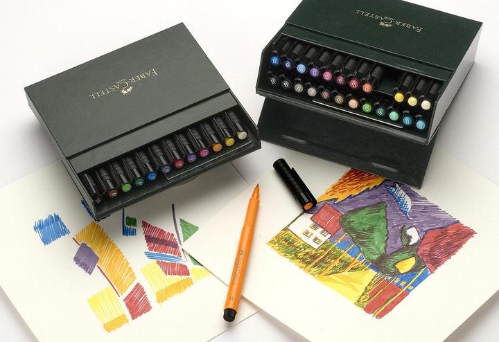 Produktbild Faber-Castell Pitt Artist Pen (Mehrfarbig, Basic, 6 x)