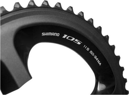 Actual product image Shimano 105 FC-5800 chainring MA 110 mm (50)