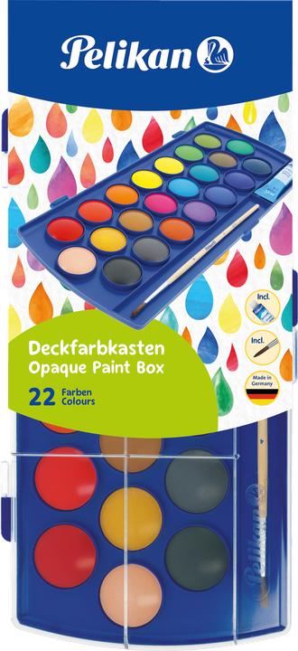 Produktbild Pelikan Deckfarbkasten F455, 22 Farben