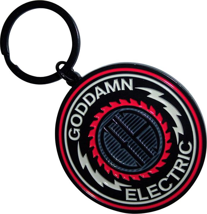 Actual product image Pantera Goddamn Electric Keyring