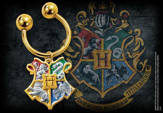 Produktbild Noble Collection Harry Potter - Hogwarts Crest Keychain