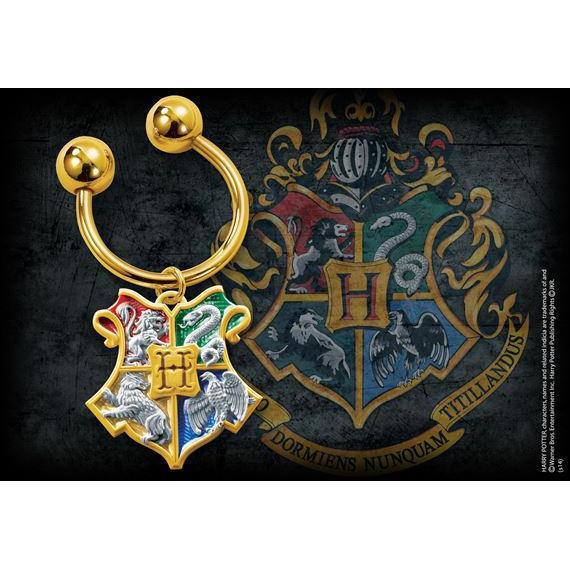 Thumbnail - Noble Collection, Schlüsselanhänger, Harry Potter - Hogwarts Crest Keychain