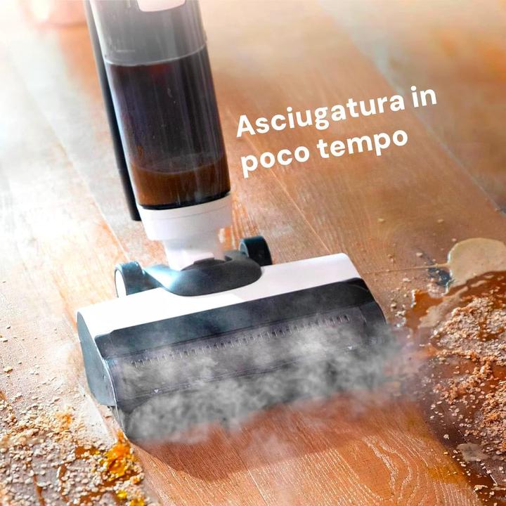 Image du produit Avilia Laveur de sols multifonction avec affichage LED et capteurs de saleté (Aspirer + balayer)