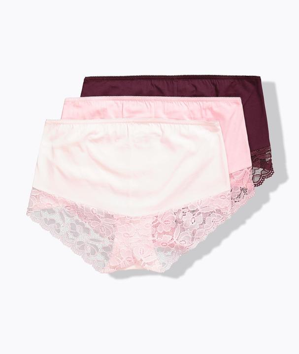 Image du produit Ulla Popken Hipsters en lot de 3, dentelle (50, 52, Lot de 3)