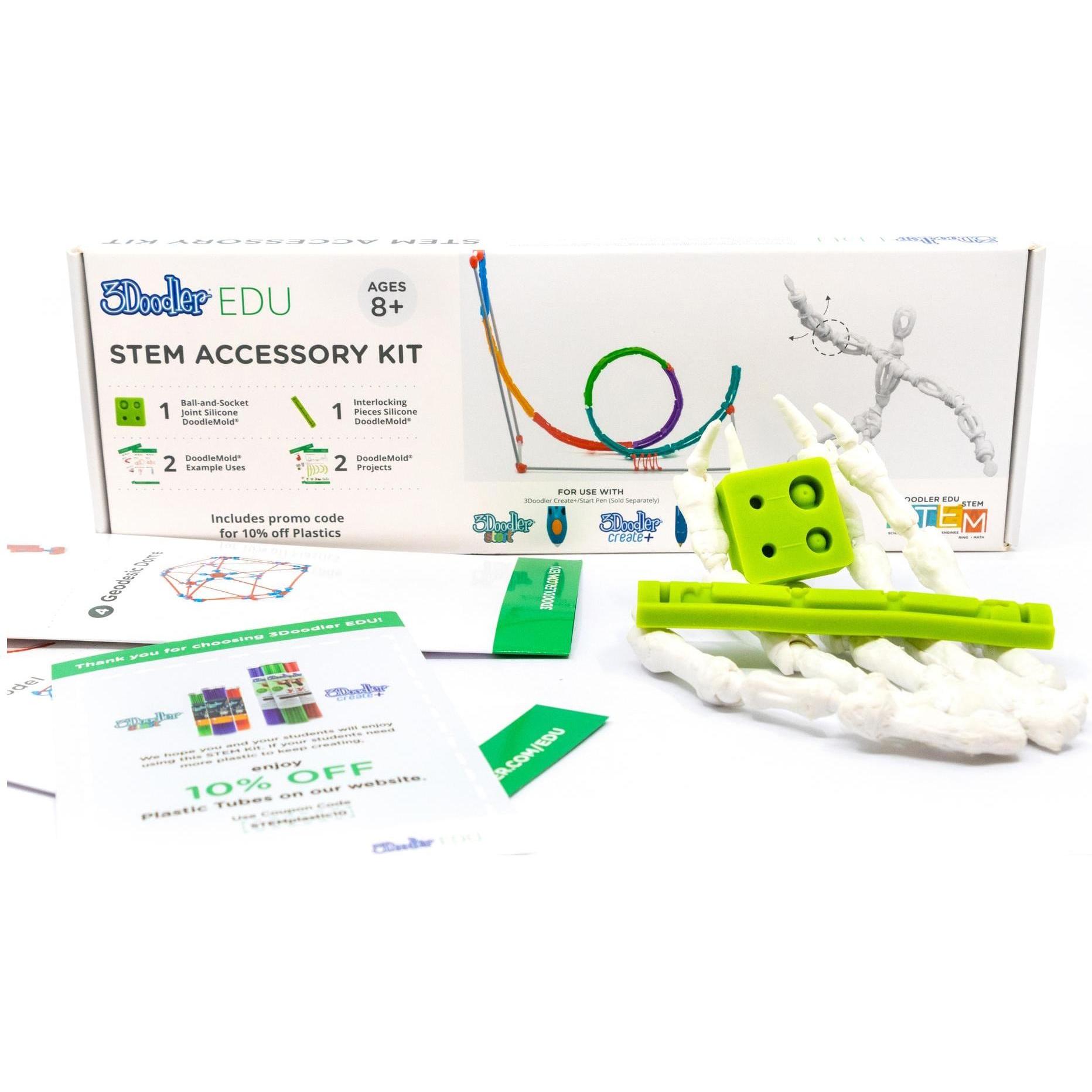 3Doodler Kit EDU STEM (Accessori), Accessori per stampante 3D