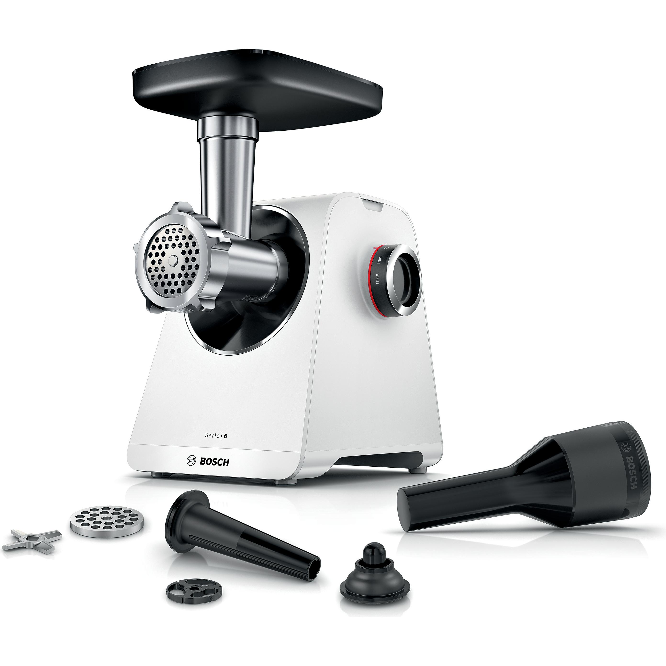 Bosch HausgeräTe MFWS607W, Tritacarne, Bianco