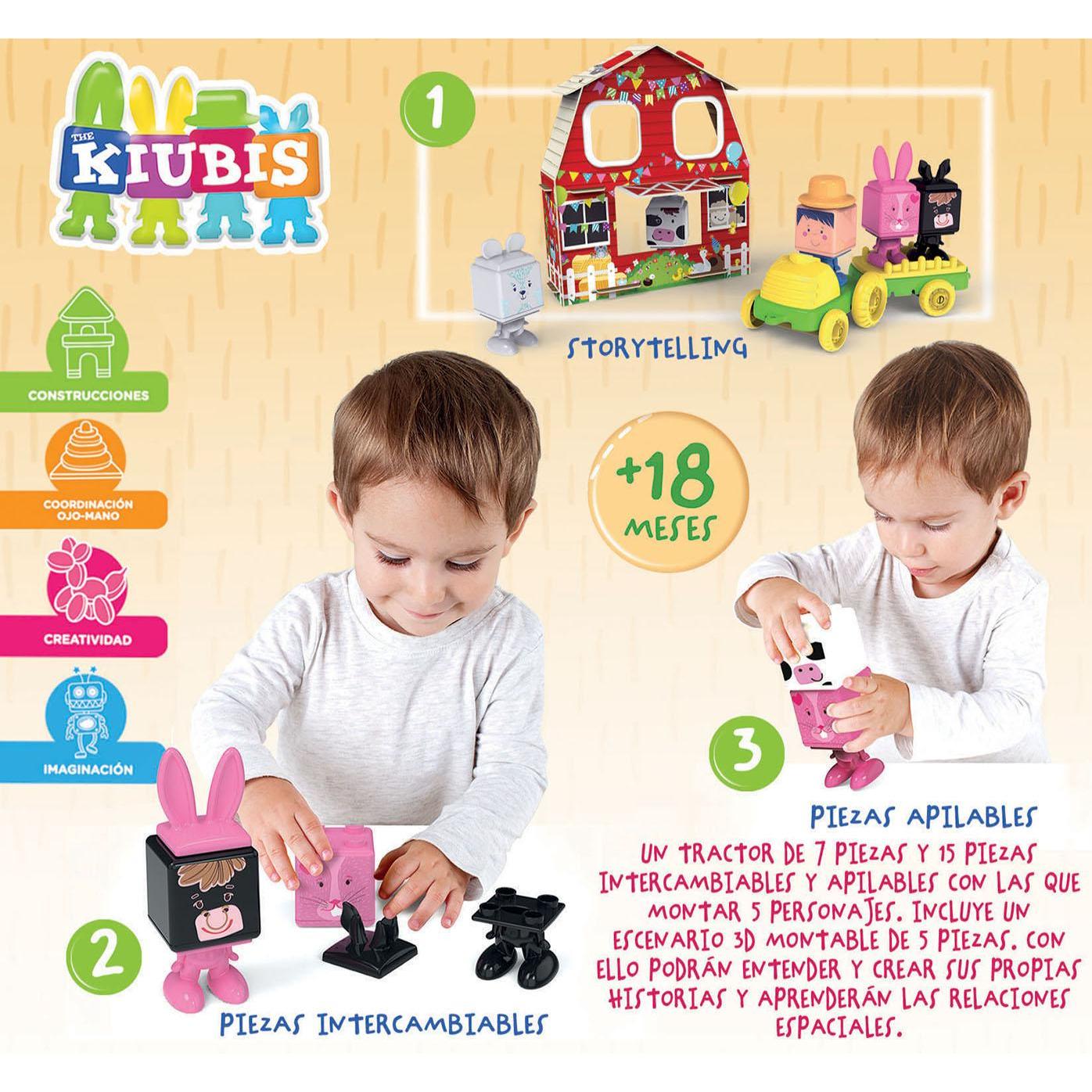 Thumbnail - Educa 19224 Creativity Big Box The Kiubis Farm Party from 2+ Years