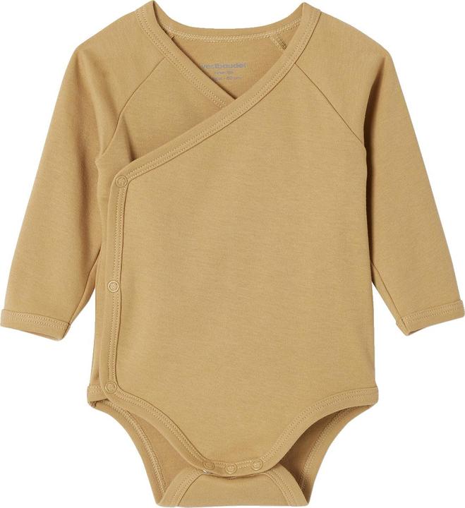 Actual product image Vertbaudet Bio-Kollektion: 5er-Pack Baby Wickelbodys mit langen Ärmeln (62)