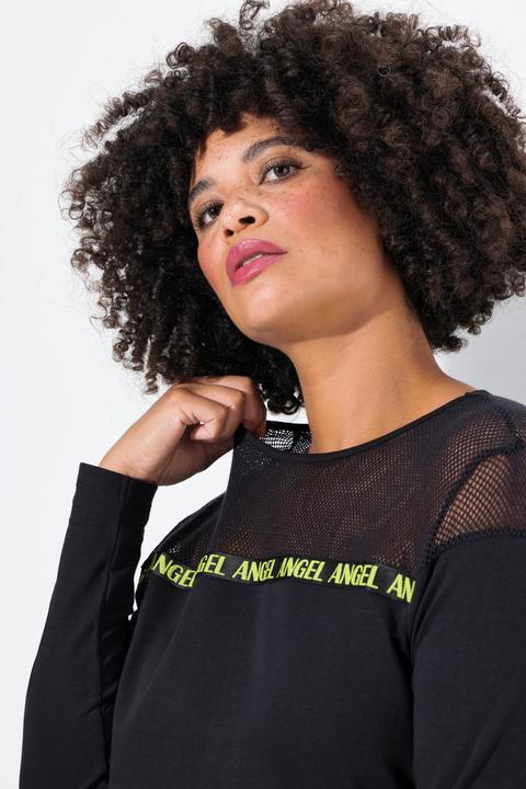 Actual product image Angel of Style Sweatshirt with mesh insert and inscription tape (52)