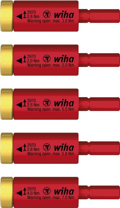 Actual product image Wiha Set easyTorque Adapter electric (Set)