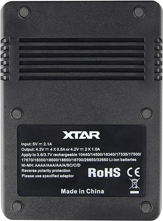 Actual product image Xtar VC4 (1 pcs., A, C, AAAA, AAA, AA, D, Chargers without battery)