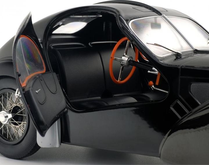 Produktbild Solido 1:18 Bugatti Atlantic schwarz