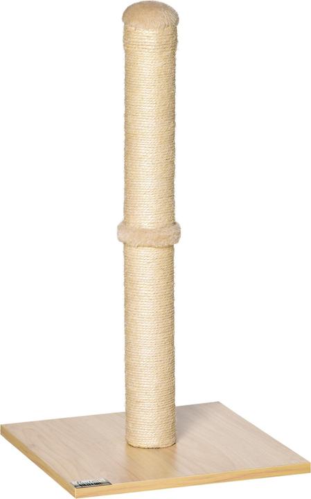 Actual product image Jamb Scratching trunk (60 cm, Beige+oak)