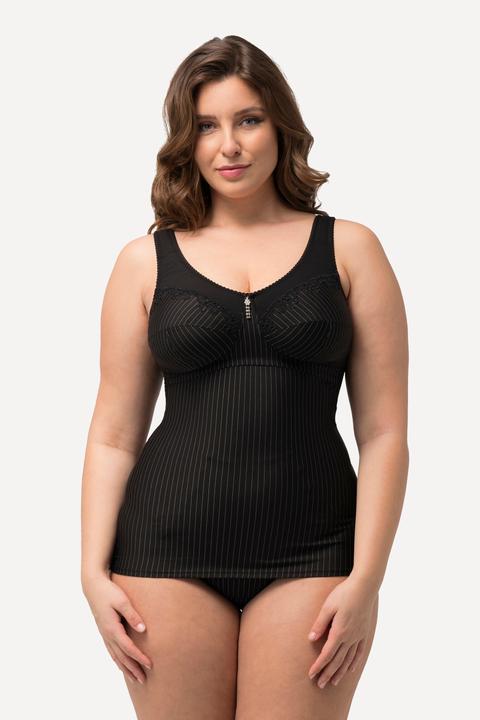 Produktbild Ulla Popken Shaping-Hemd, Nadelstreifen, ohne BH tragbar (120 D)