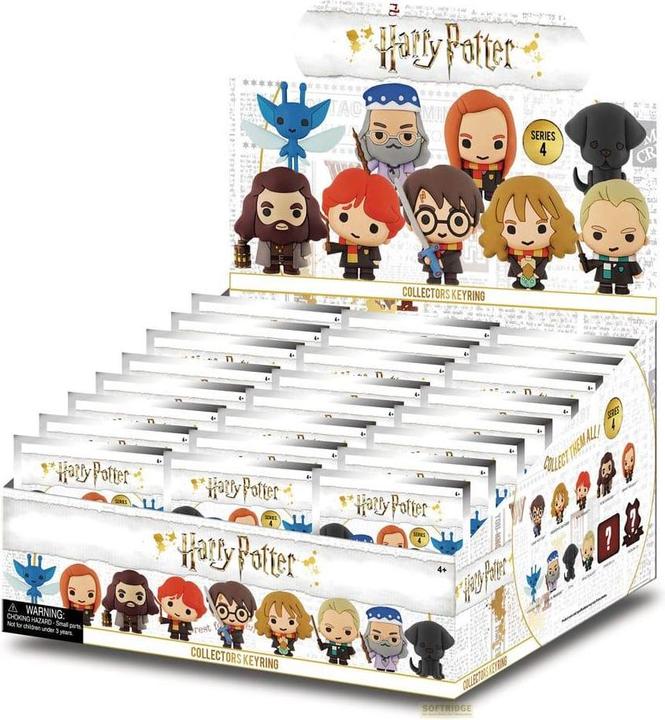 Produktbild Monogram Int. Harry Potter 3D PVC-Taschenanhänger Series 4 Display (24)