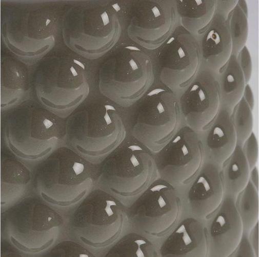 Actual product image Lene Bjerre Flowerpot Dotsie hanging 16 cm, Grey (18 cm)