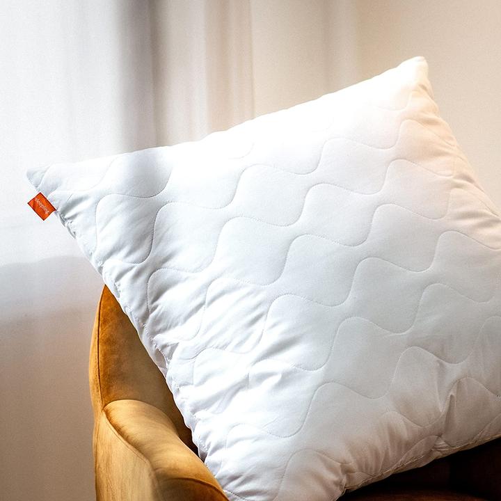 Produktbild Third of Life Kopfkissen 2er Set - 100% Polyester (Mikrofaser) - sehr weich - waschbar bis 60 Grad - Ökotex Standa (40 x 80 cm)
