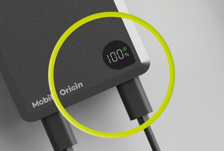 Image du produit Mobile Origin Banque d'alimentation 30W PD 20000mAh Aluminum PowerBank PB14 Compatible MagSafe (20000 mAh, 30 W)