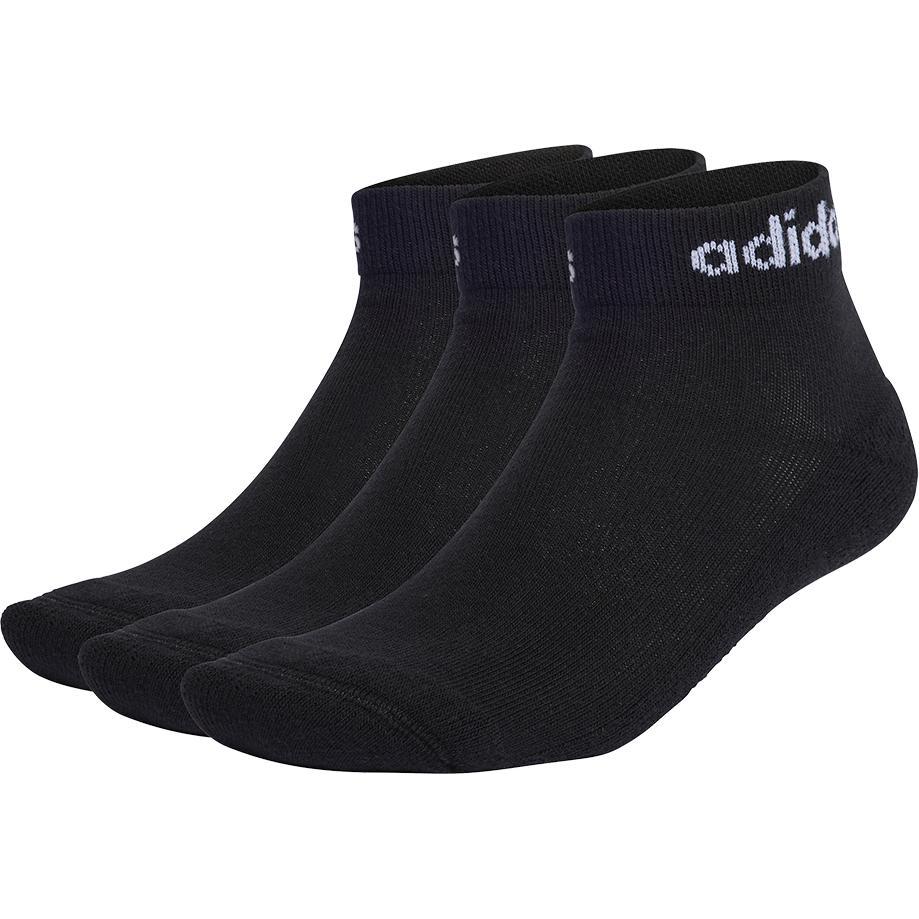 Thumbnail - adidas, Herren, Sportsocken, C Lin Ankle 3p (L), Schwarz