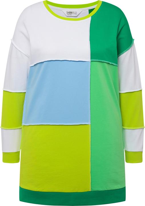 Image du produit Angel of Style Sweat-shirt à imprimé color block, col rond et manches longues (42)