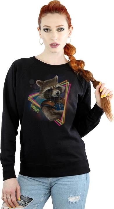 Image du produit - Sweat GUARDIANS OF THE GALAXY NEON ROCKET - Femme (XL)