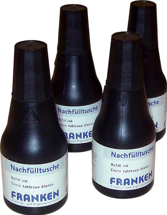 Franken Nachfülltusche für Marker und Jumbo-Marker (Marker Nachfülltusche, Schwarz)