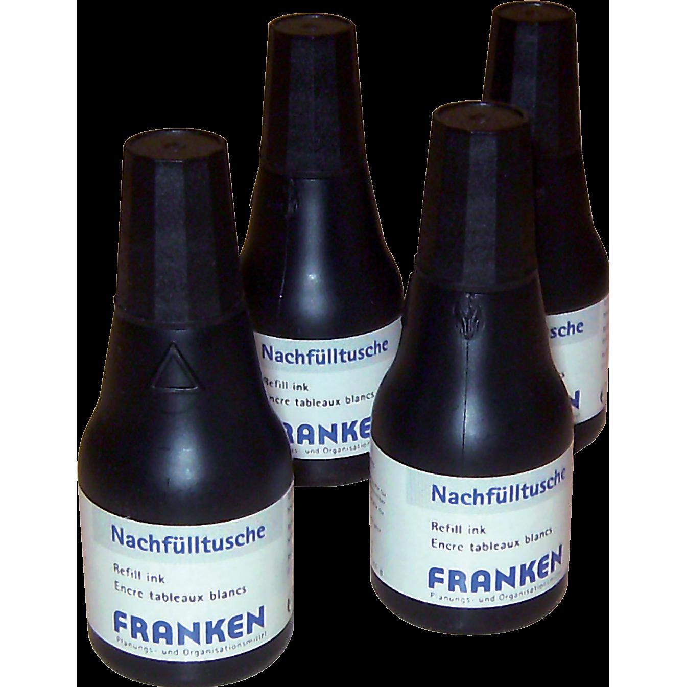 Franken, Ersatzpatrone, Nachfülltusche für Marker und Jumbo-Marker (Marker Nachfülltusche, Schwarz)