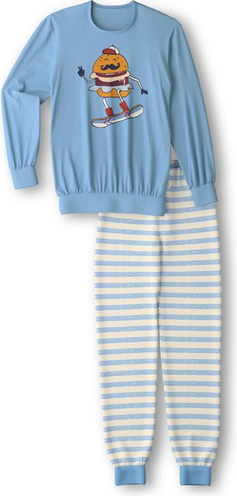Actual product image Calida Pyjama " Kids Stripes " blau (164)