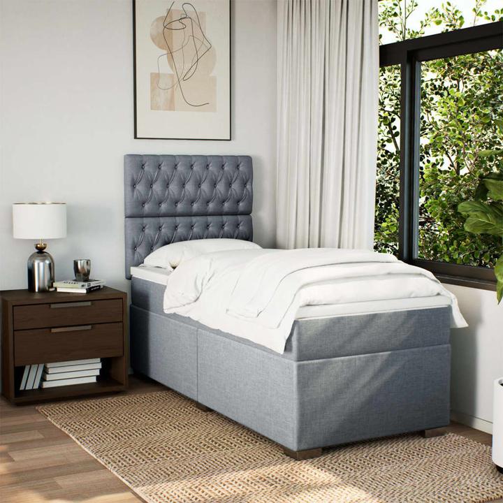 Actual product image vidaXL Boxspringbett (100 x 200 cm)