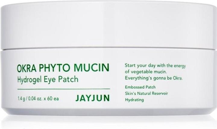 Jayjun Okra Phyto Mucin Hydrogel Augenkonturmaske - 60 Stück