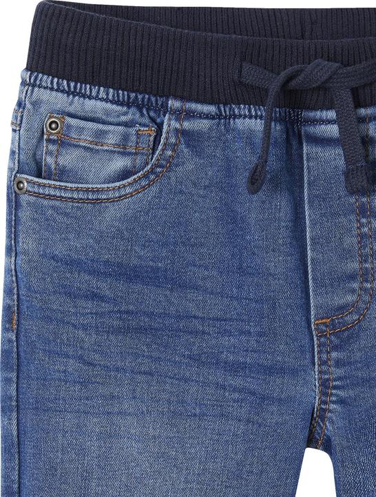 Actual product image Vertbaudet The UNVERWÜSTLICHE, robust boys' jeans with stretch waistband WATERLESS (98)