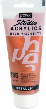 Actual product image Pebeo Studio Acrylics Fine Acrylic (Copper, 100 ml)