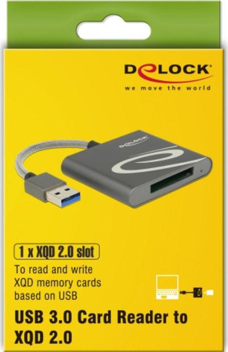 Produktbild Delock USB zu XQD 2.0 (USB 3.0)
