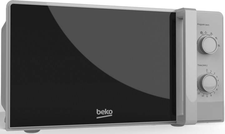 Actual product image Beko MOC 20100 SFB si Microwave 700W 20L 5Steps Mechanical Timer (20 l)