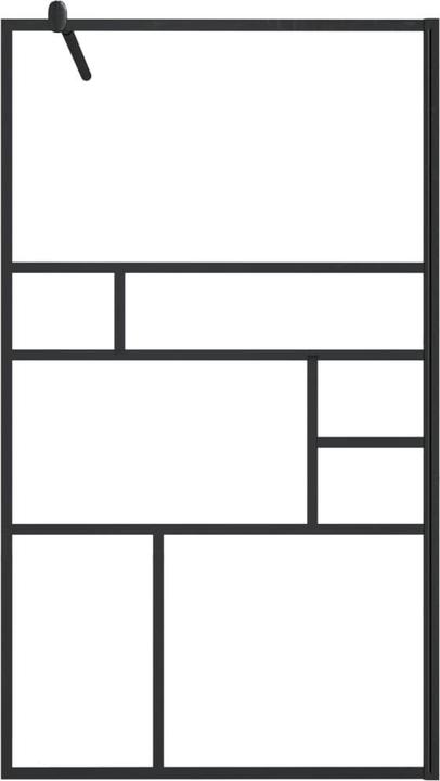 Produktbild vidaXL Duschwand (90 cm, 90 cm, 195 cm)