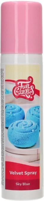 Actual product image FunCakes Velvet Spray Himmelblau