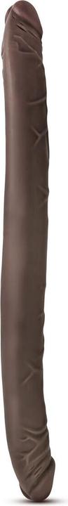 Image du produit Blush Dr. Skin â Double gode réaliste avec ventouse 40,6 cm â Chocolat