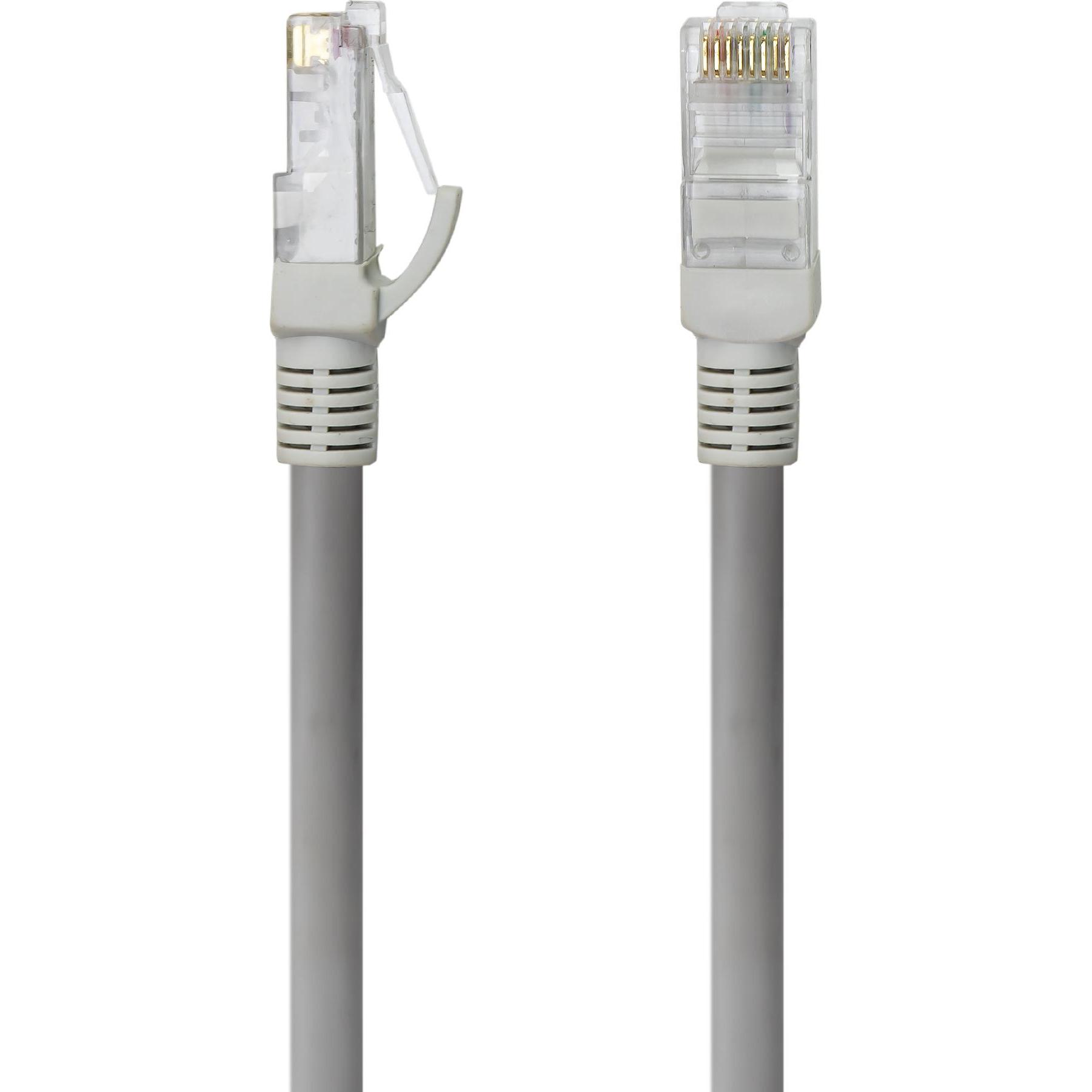 PNI Netzwerkkabel UTP CAT6 U6100, Steckerpatch 2xRJ45, 8 Adern x 0,5 mm, 10 m (CAT6, 10 m), Netzwerkkabel